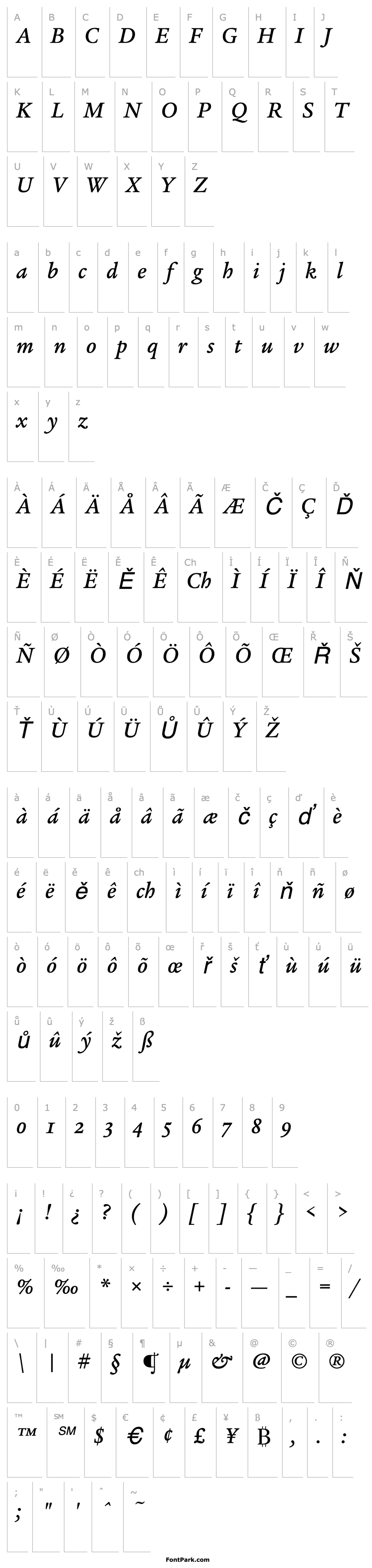 Overview Legacy Serif Md OS ITC TT MedIt