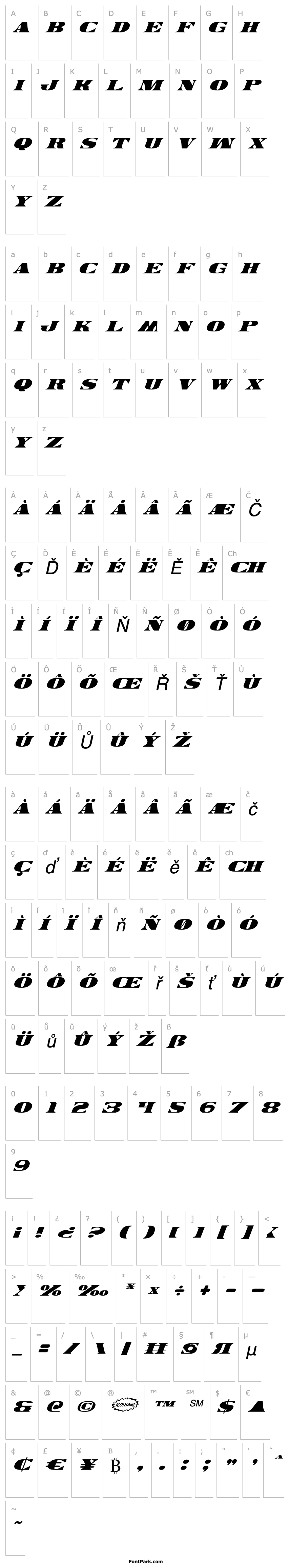 Overview Legal Tender Italic