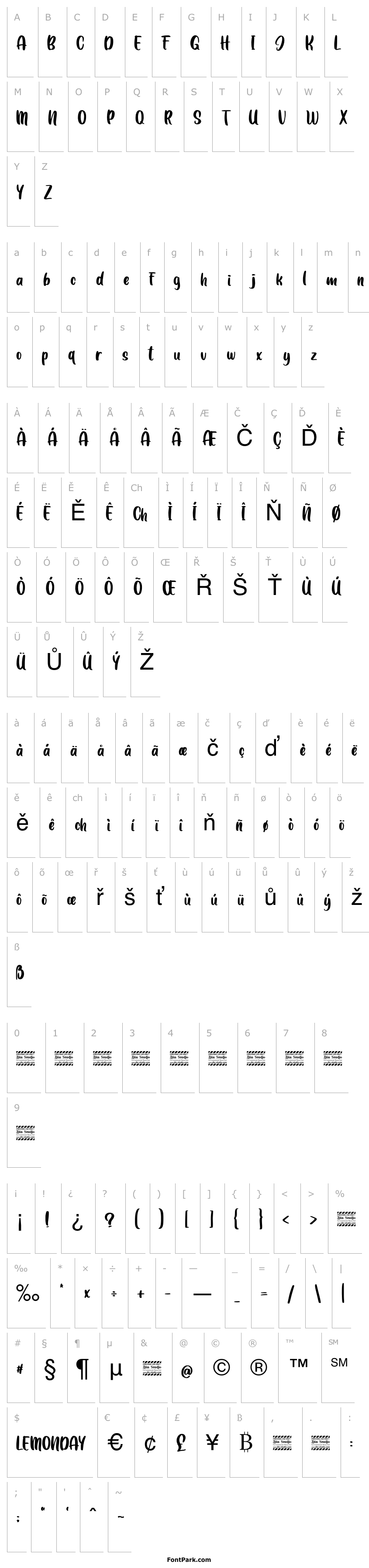 Přehled LEMONDAY Personal Use
