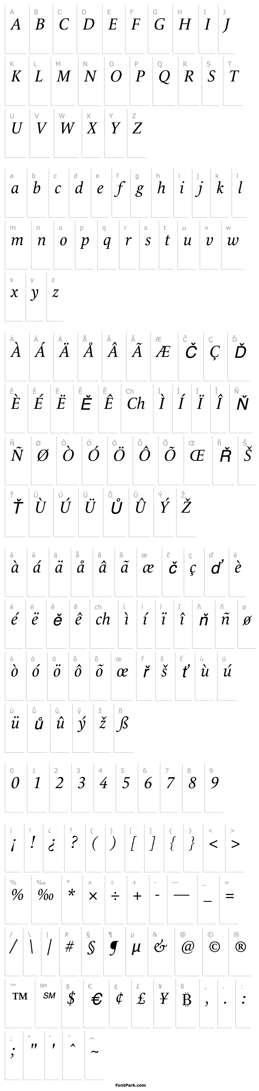 Overview LeMondeLivre-Italic