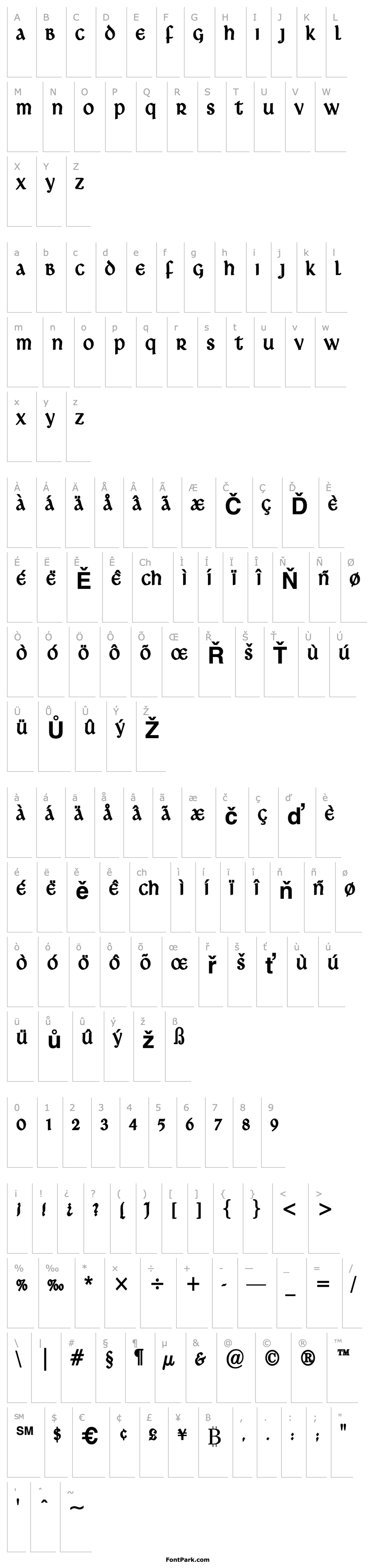 Overview Leo Condensed Bold