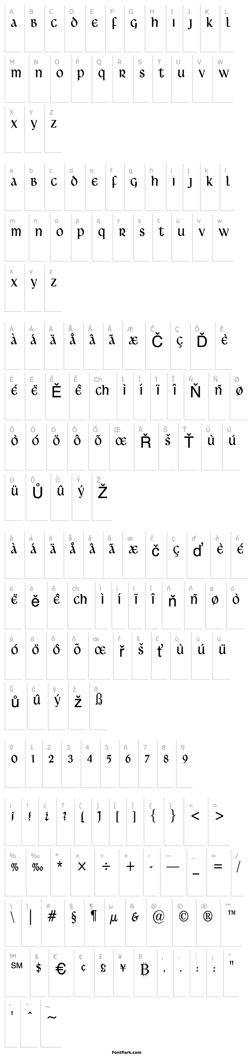 Overview Leo Condensed Normal