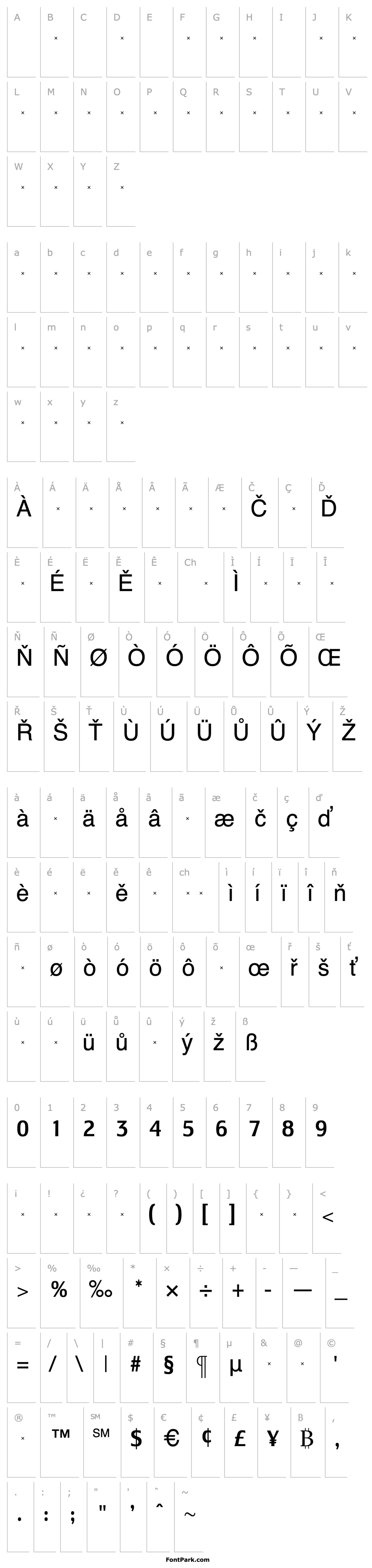 Overview LesmoreMediumCondensedTab