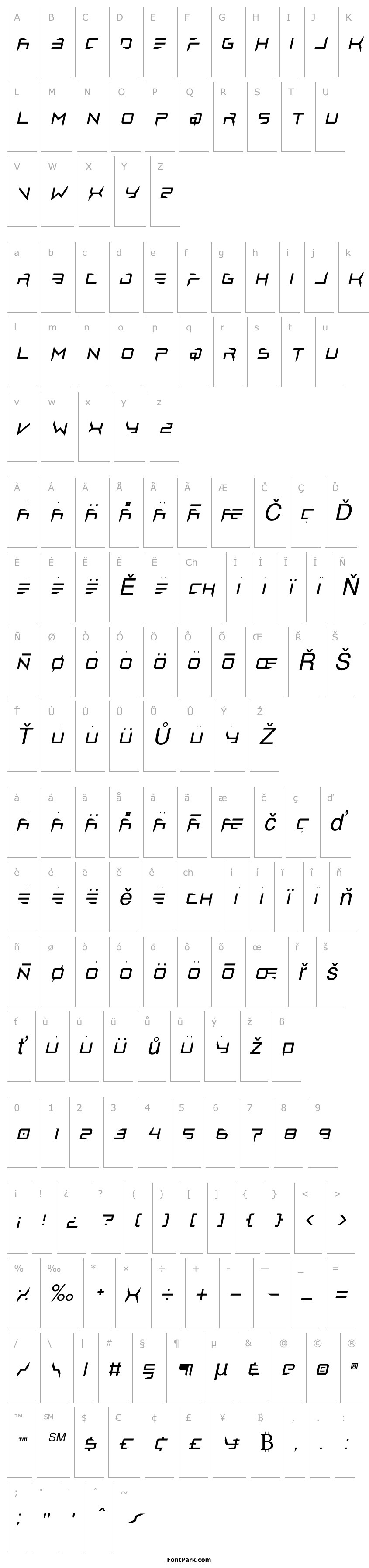Overview Lethal Injector Regular Italic