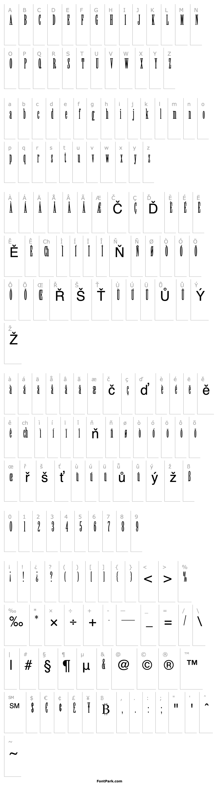 Overview Lexicon