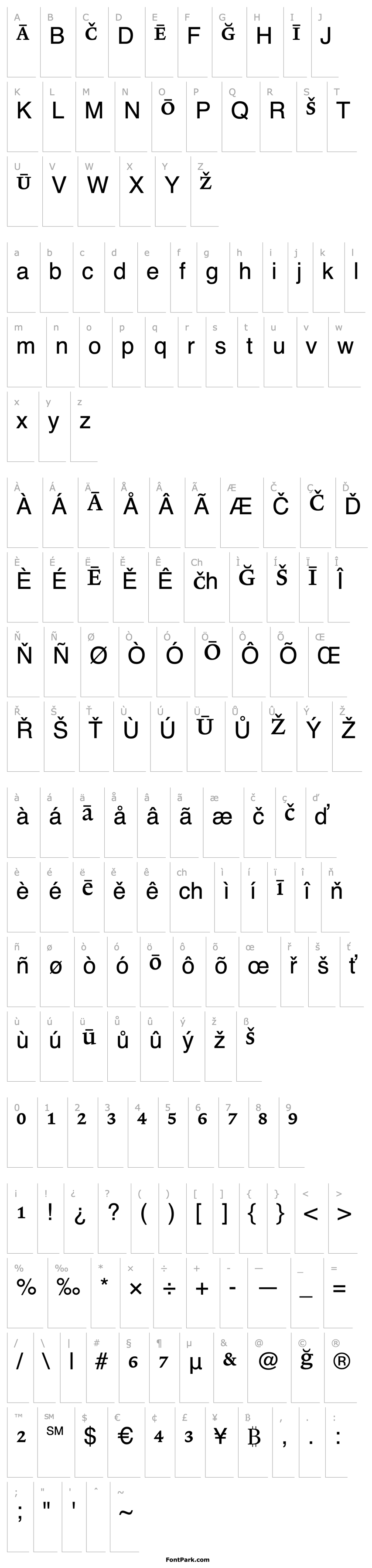 Overview Lexicon No1 Roman B Pi