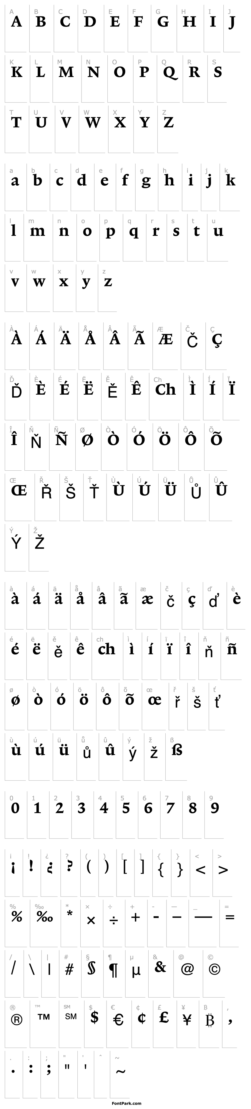 Overview Lexicon No1 Roman D Tab