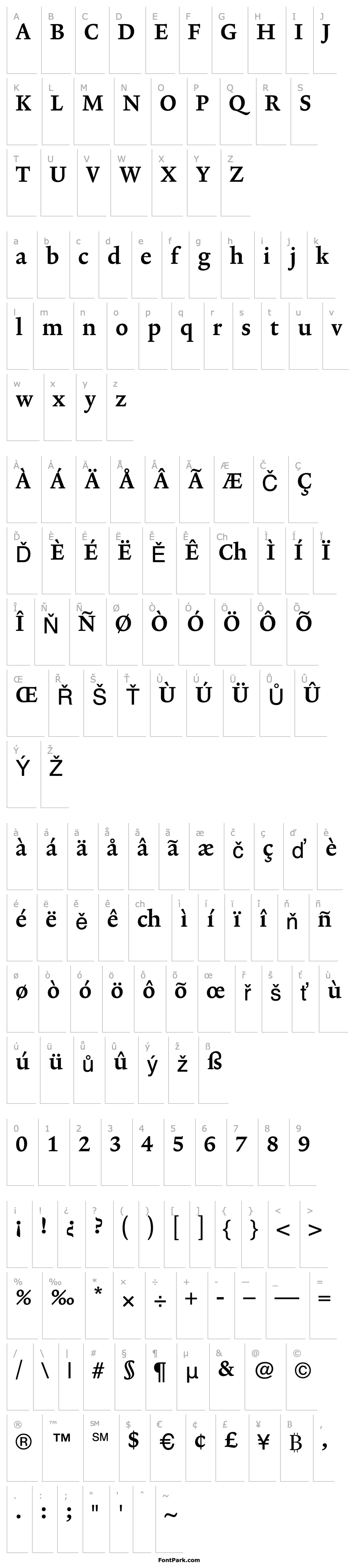 Overview Lexicon No2 Roman C Tab