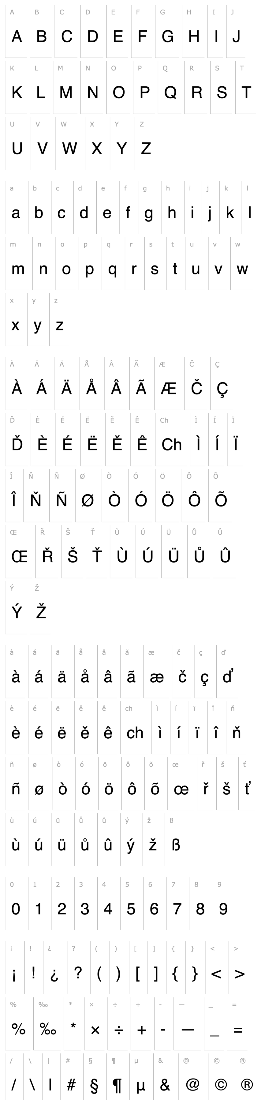 Overview LGamePi-EnglishCards