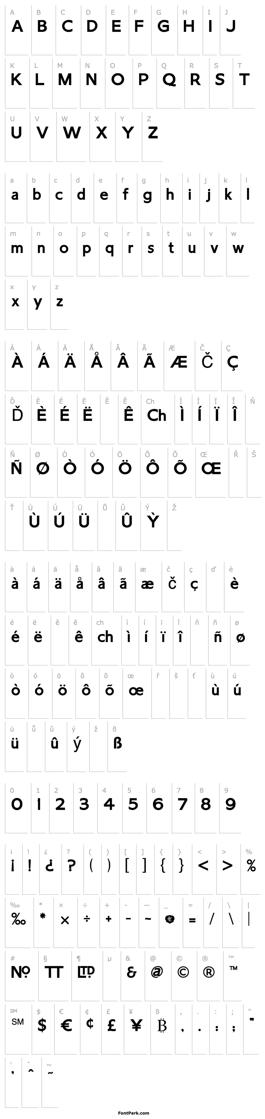 Overview LHF Chesham Sans BOLD