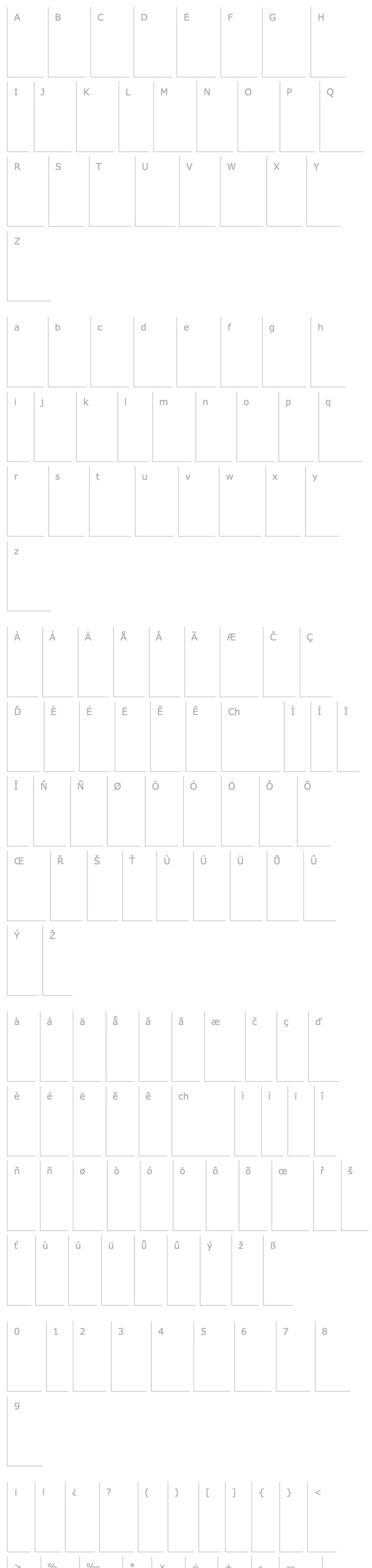 Overview LHF Fast Caps Italic