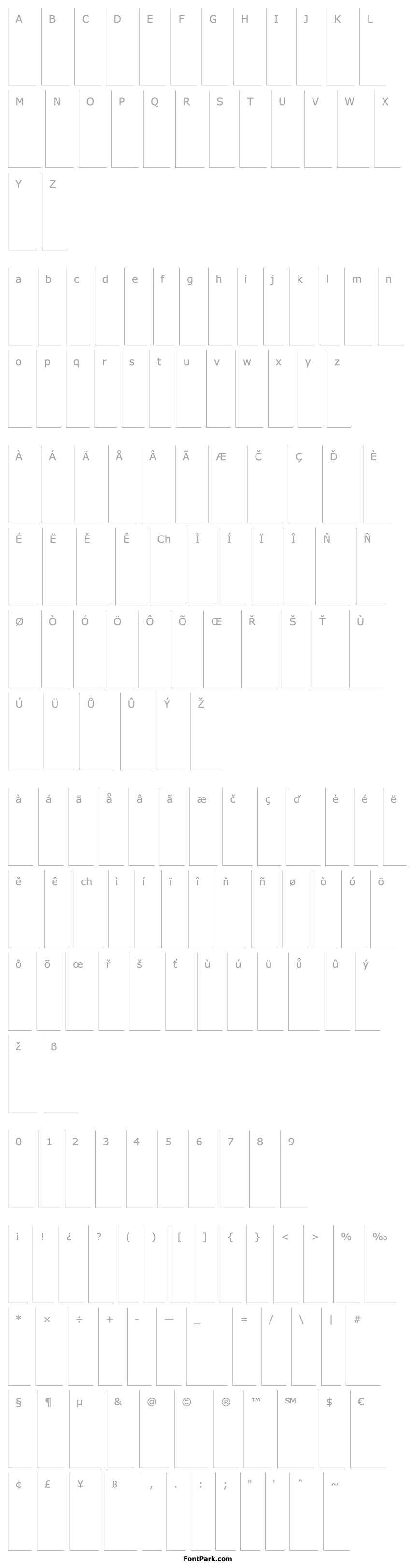 Overview LHF Hindlewood BETA sans regular