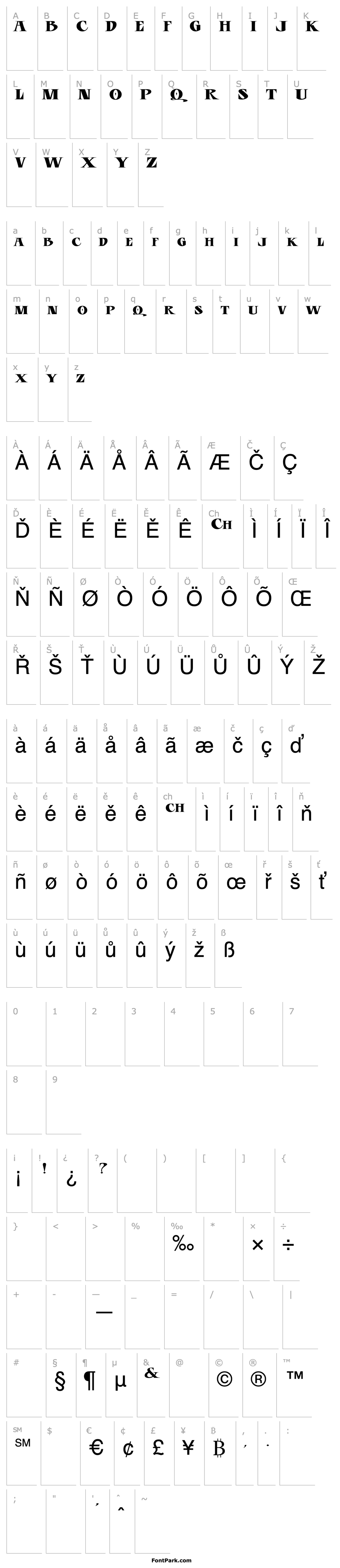 Overview LHFEsotericOldRegular