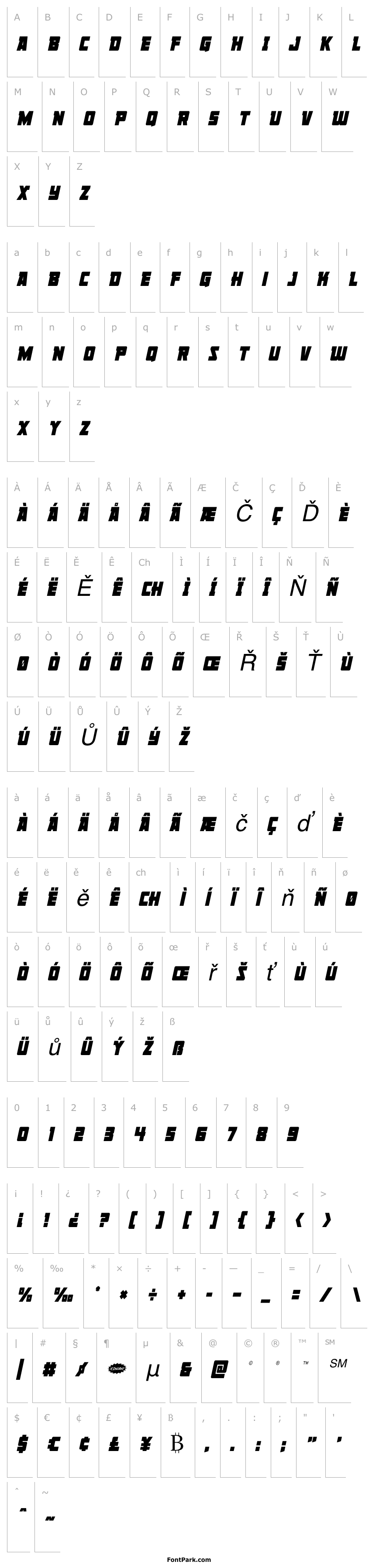 Overview Liberty Legion Condensed Ital