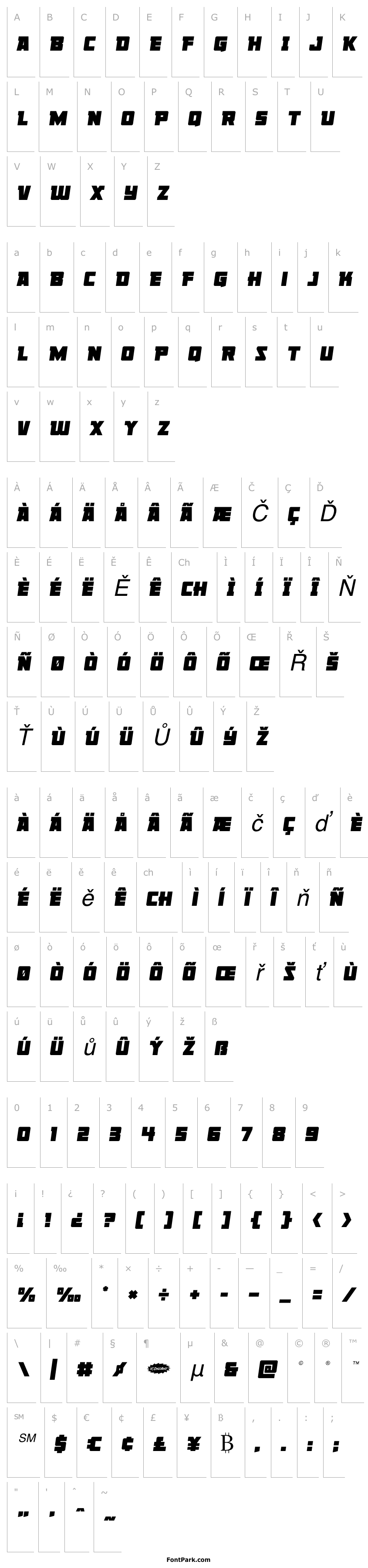 Přehled Liberty Legion Semi-Italic