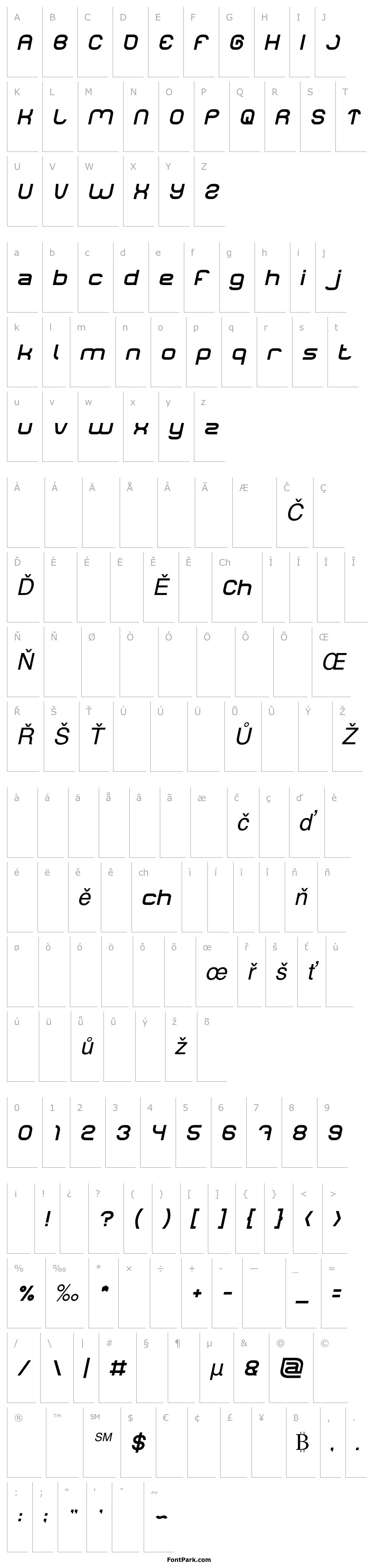 Přehled LIFE FOR FUN Italic