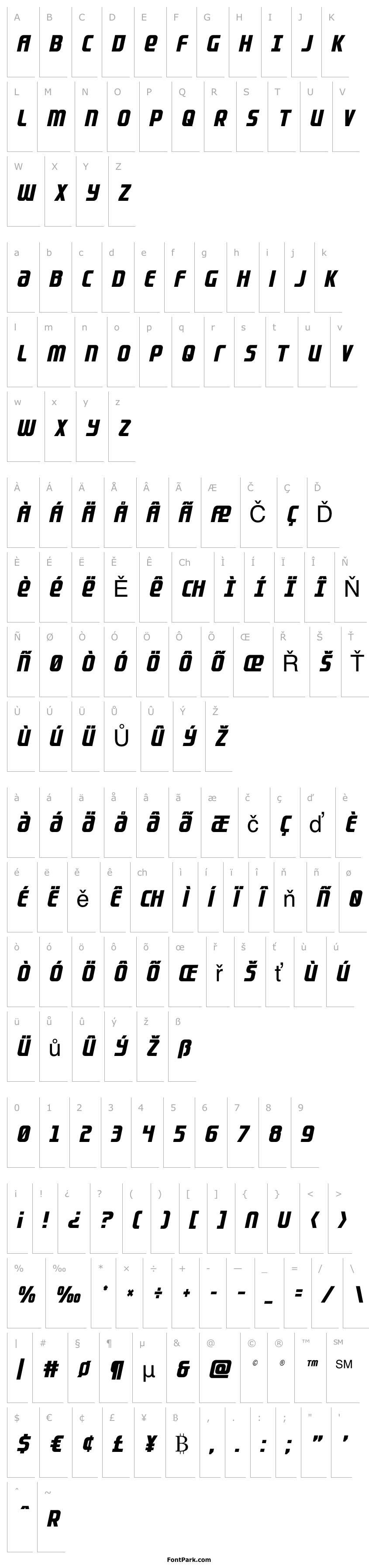 Overview Lightsider Compact Condensed