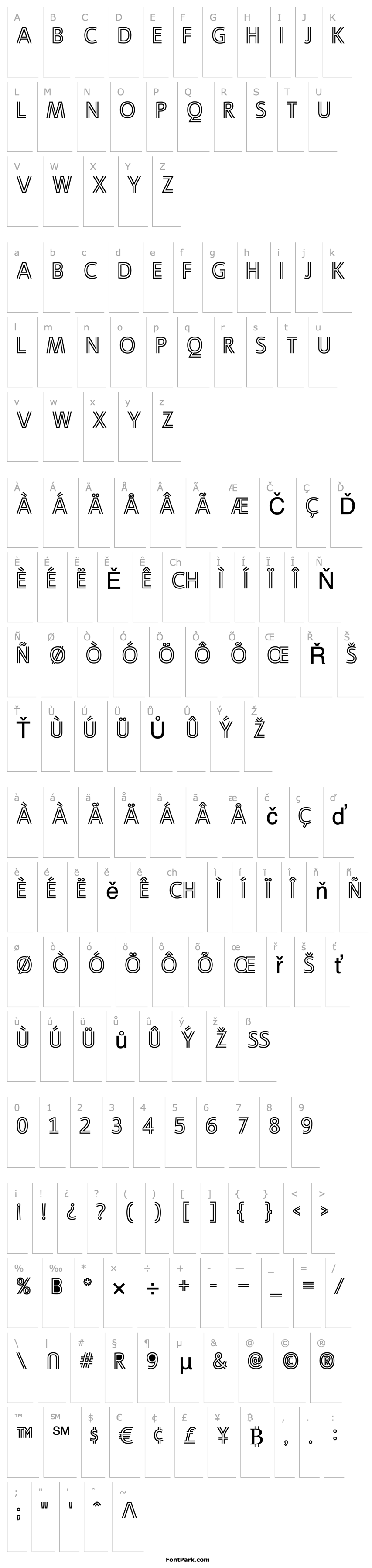 Přehled Ligurino Outline