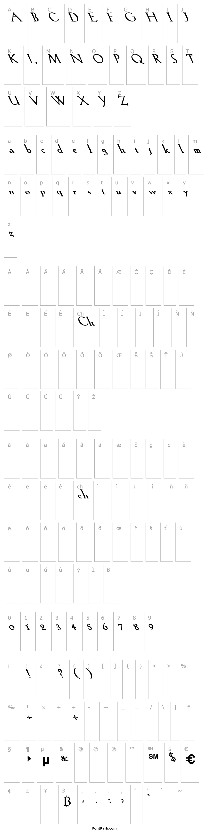 Overview Lilith Light bOLD Lefty Bold