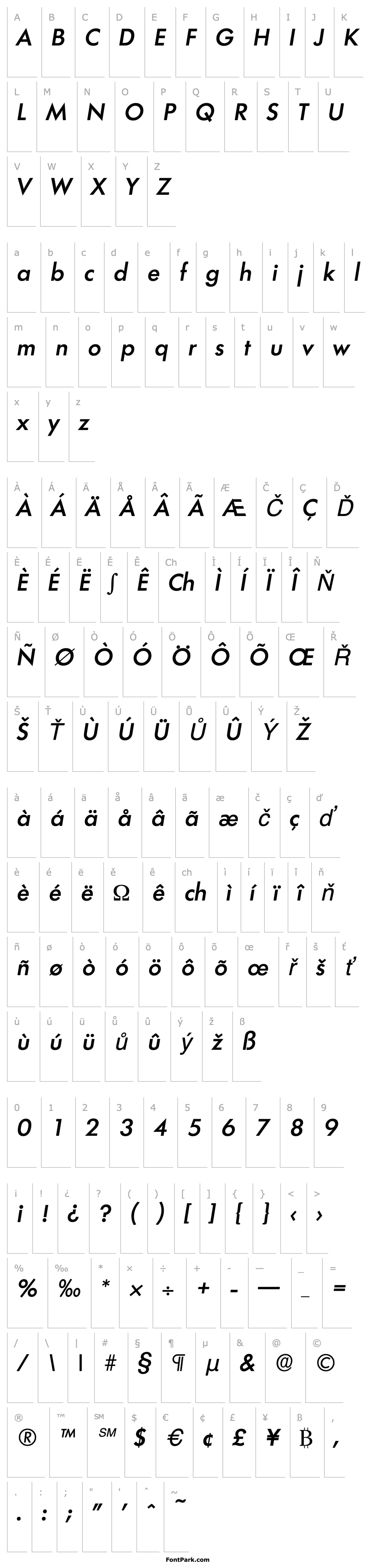 Přehled Limerick-Serial-Medium-RegularItalic