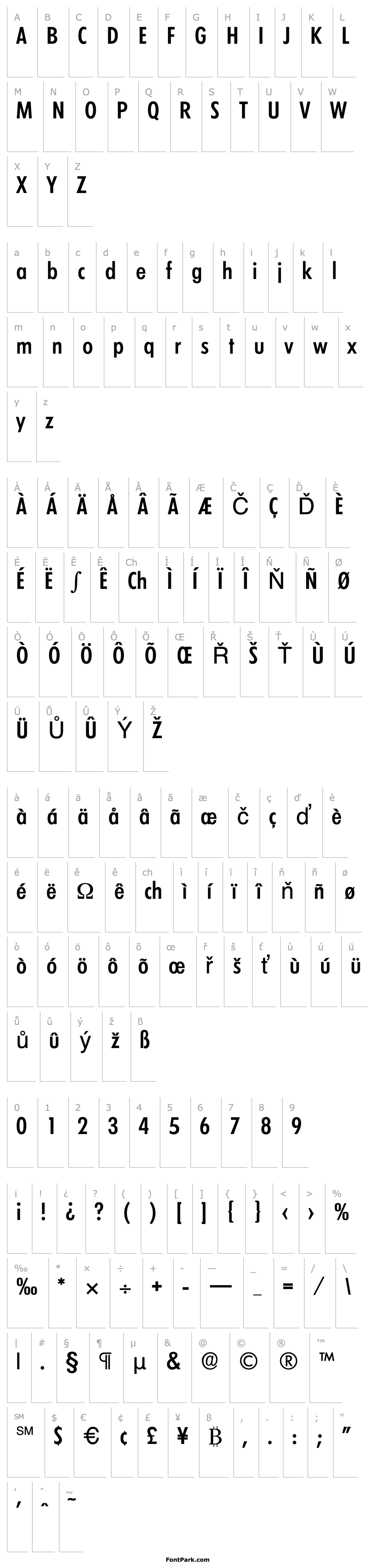 Overview LimerickCond-Serial-Medium-Regular