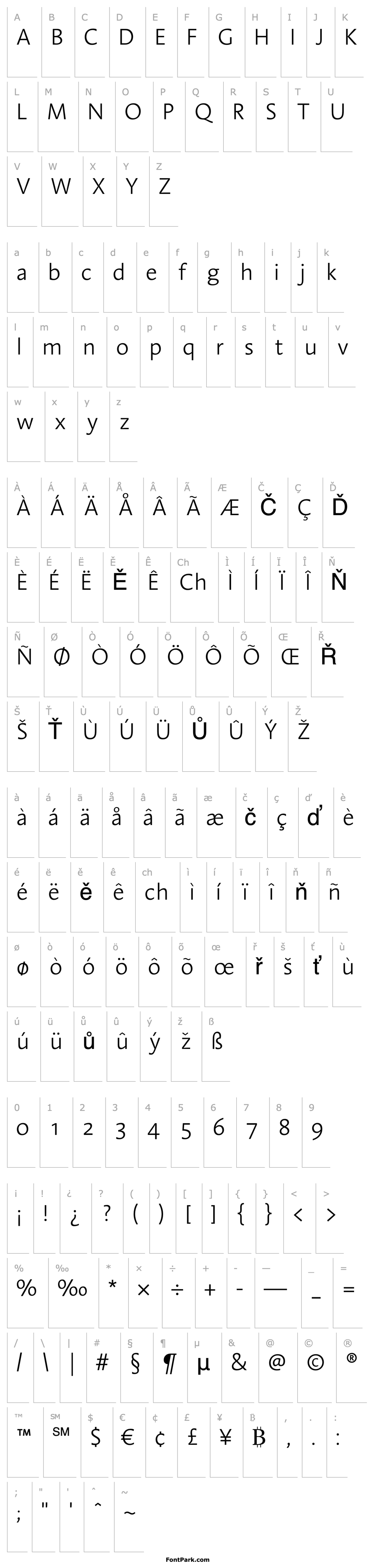 Overview Linotype Aroma Light