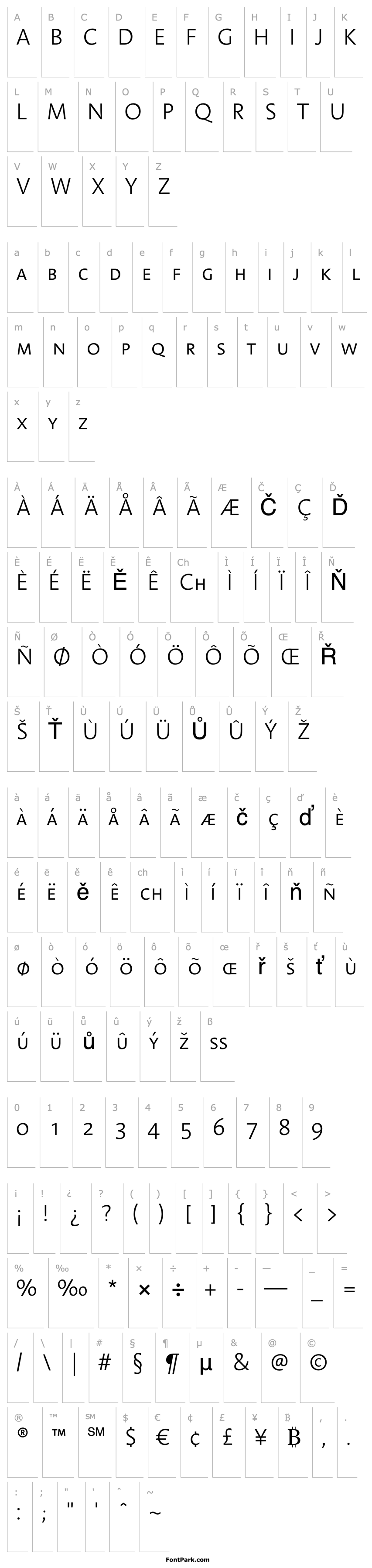 Overview Linotype Aroma Light SC