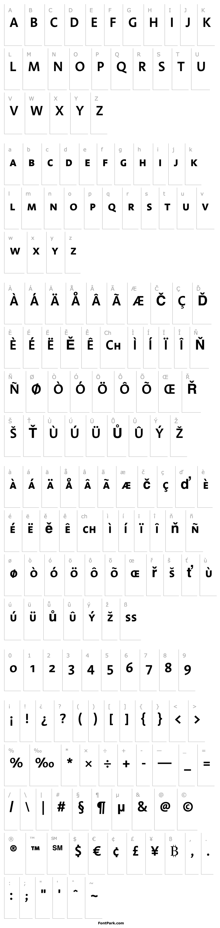 Overview Linotype Aroma SemiBold SC