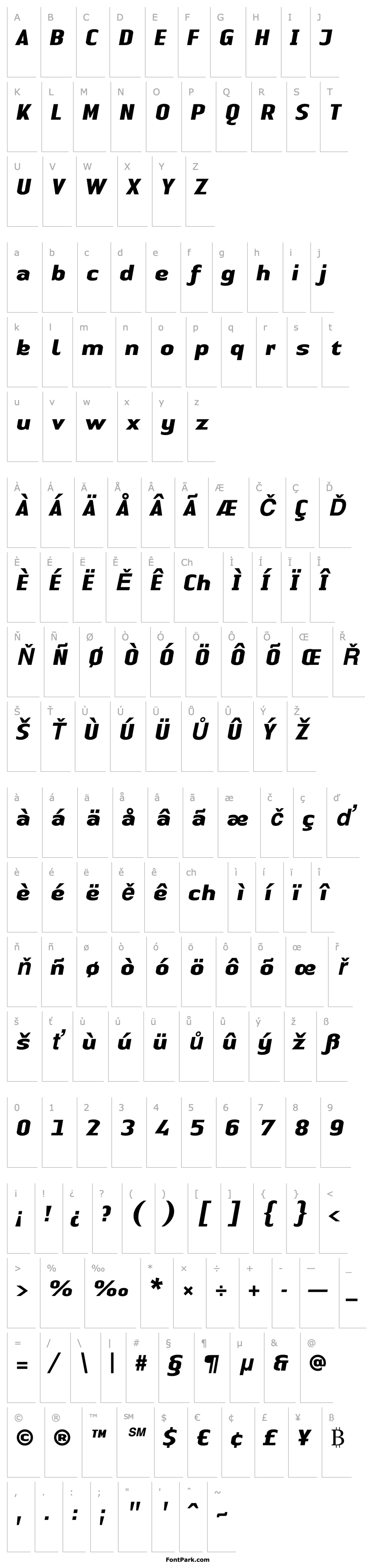 Overview Linotype Authentic Sans BoldItalic