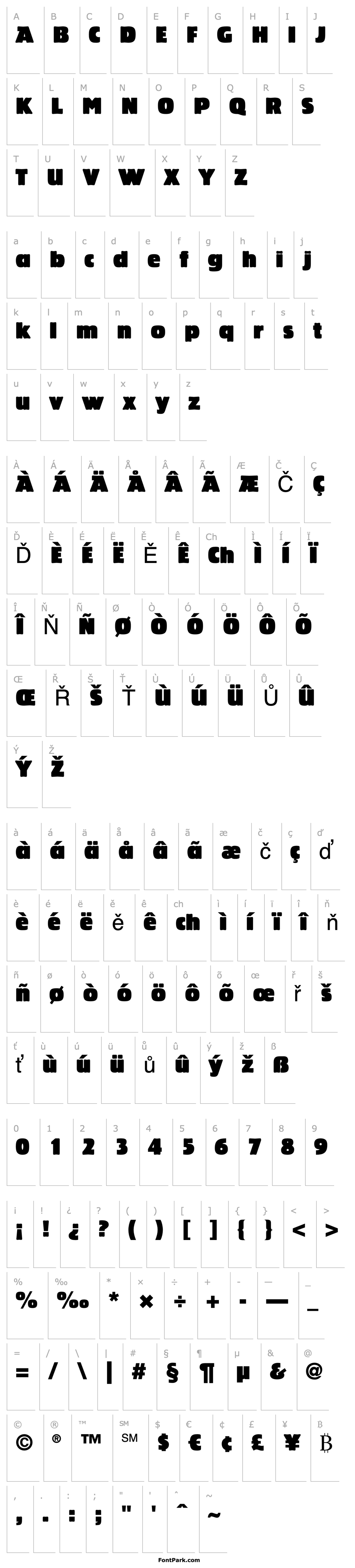 Overview Linotype Bariton