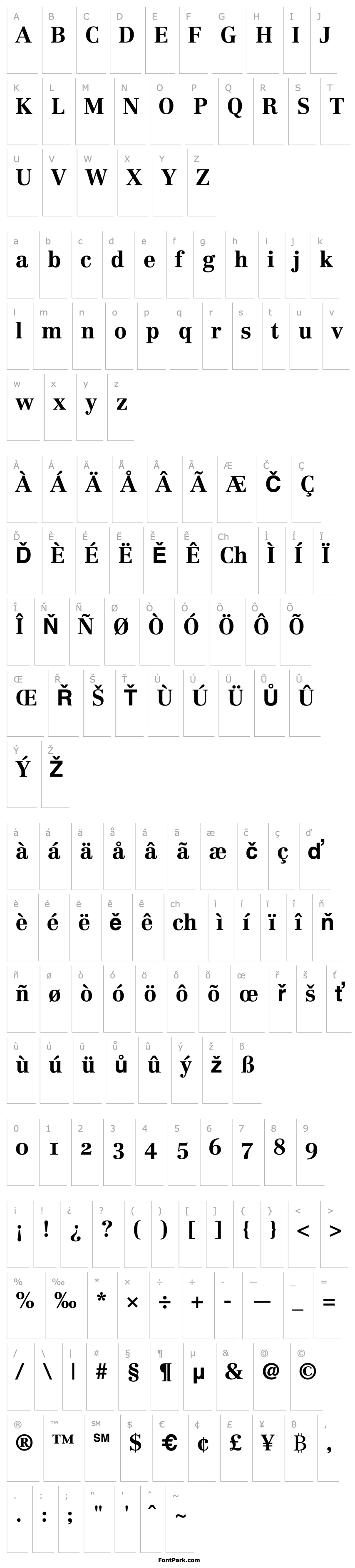 Overview Linotype Centennial 75 Bold Oldstyle Figures