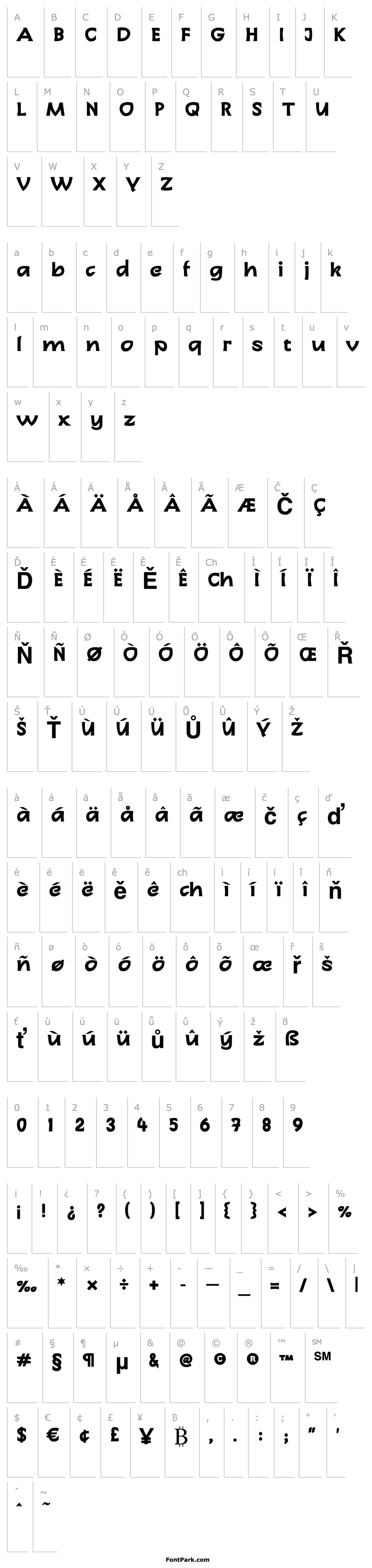 Overview Linotype Charon Bold