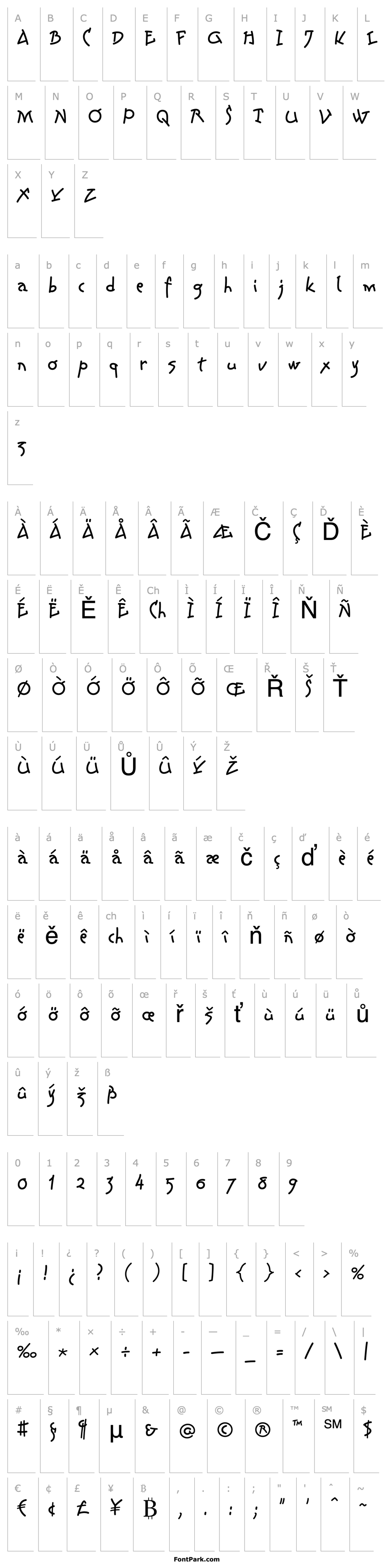 Overview Linotype Colibri Regular