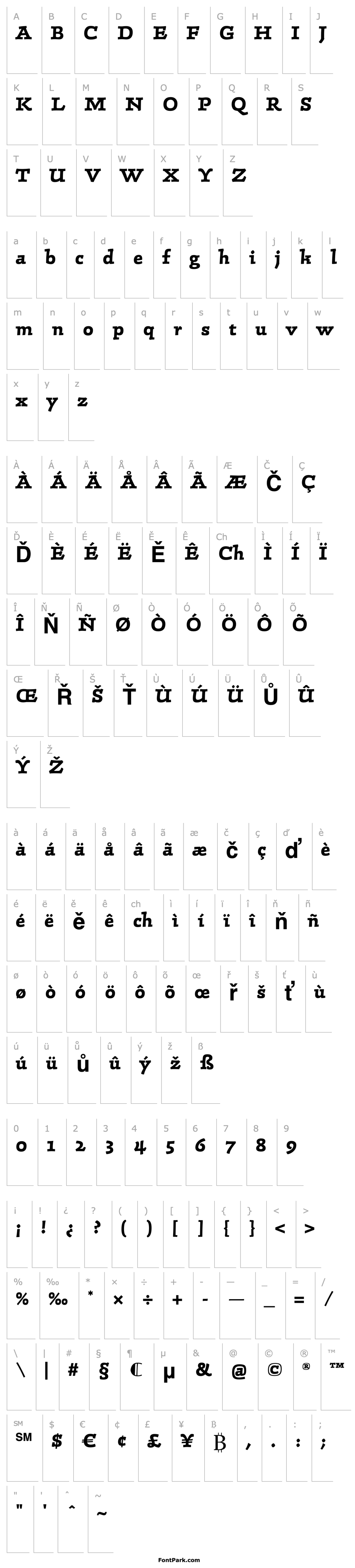 Přehled Linotype Conrad Bold