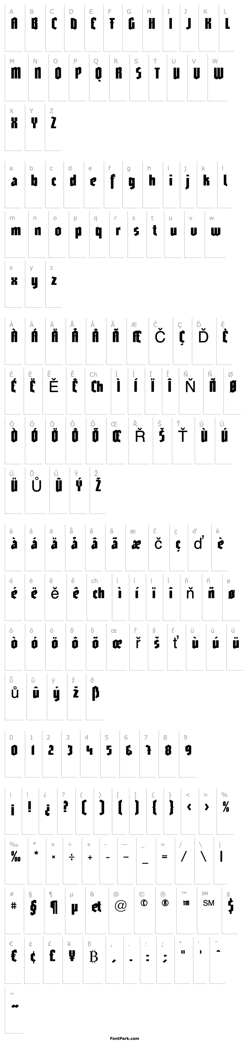 Overview Linotype Gotharda