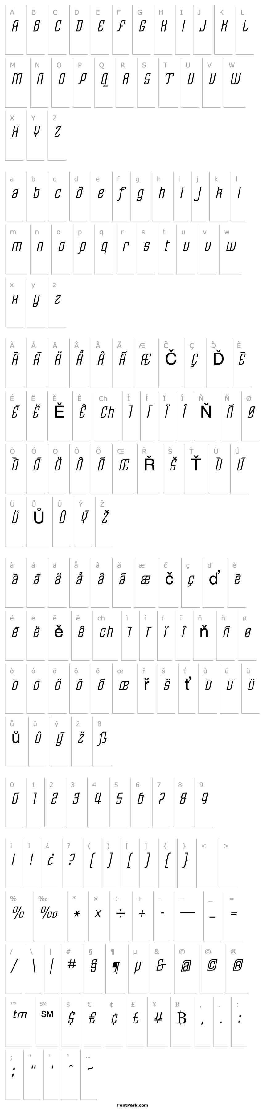 Overview Linotype Rezident One