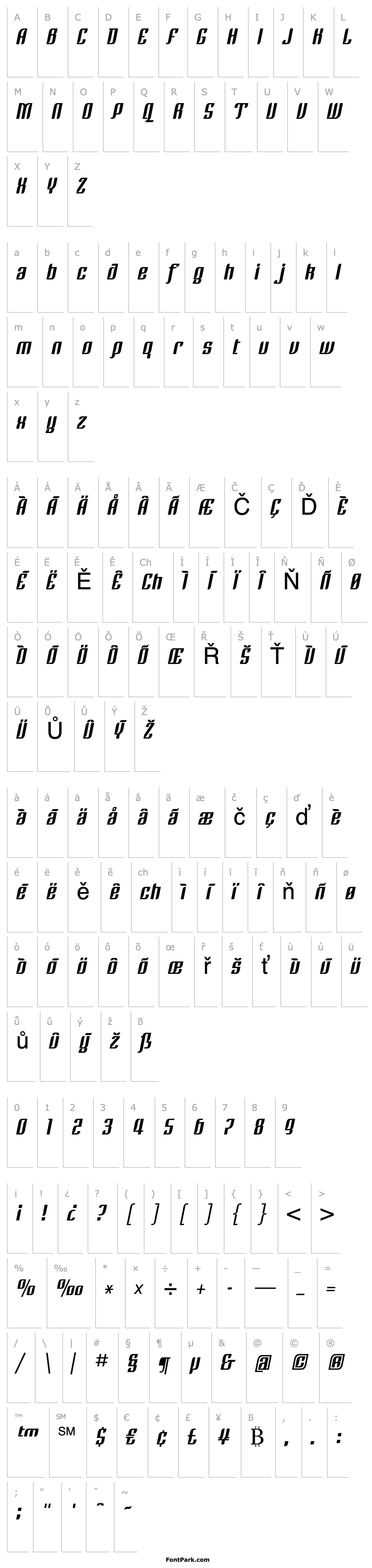 Overview Linotype Rezident Three