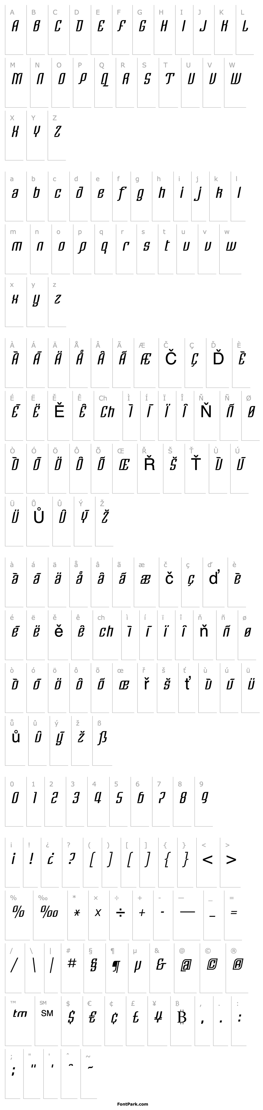 Overview Linotype Rezident Two