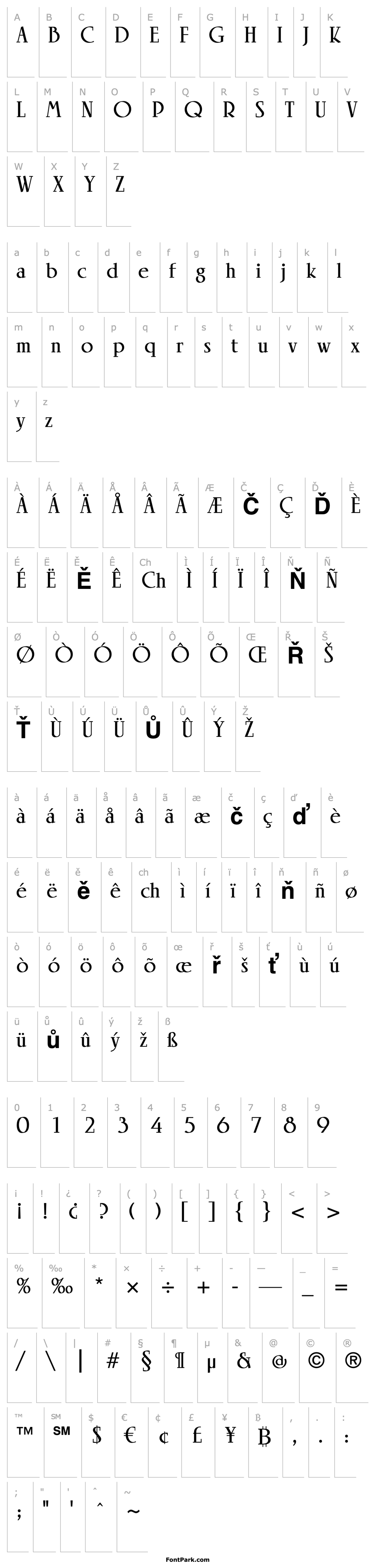 Overview Linotype Rowena Bold