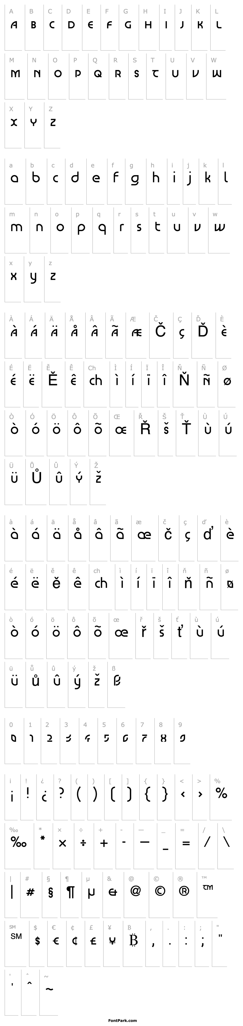 Overview Linotype Scott Venus