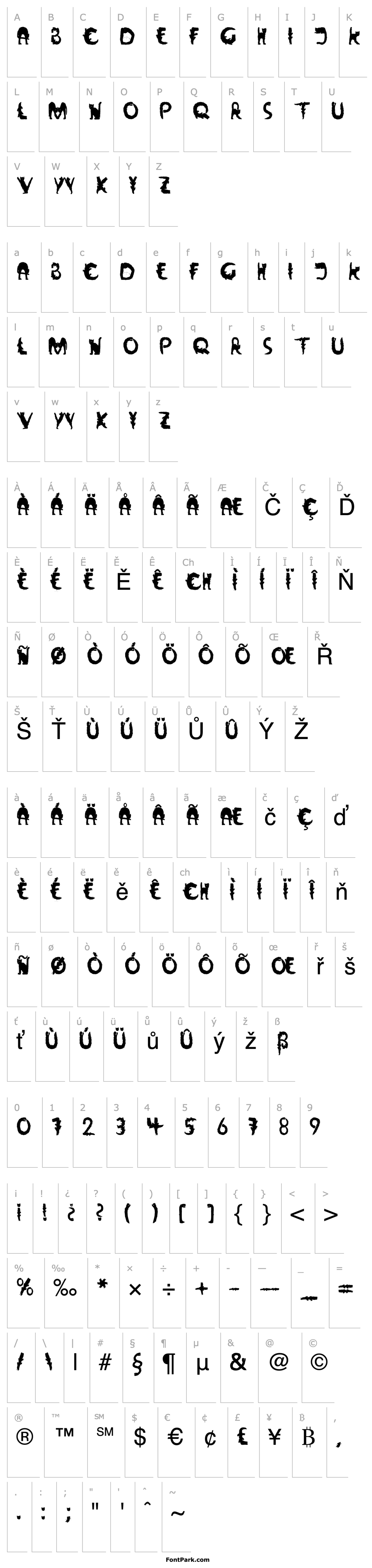 Overview Linotype Wildfont