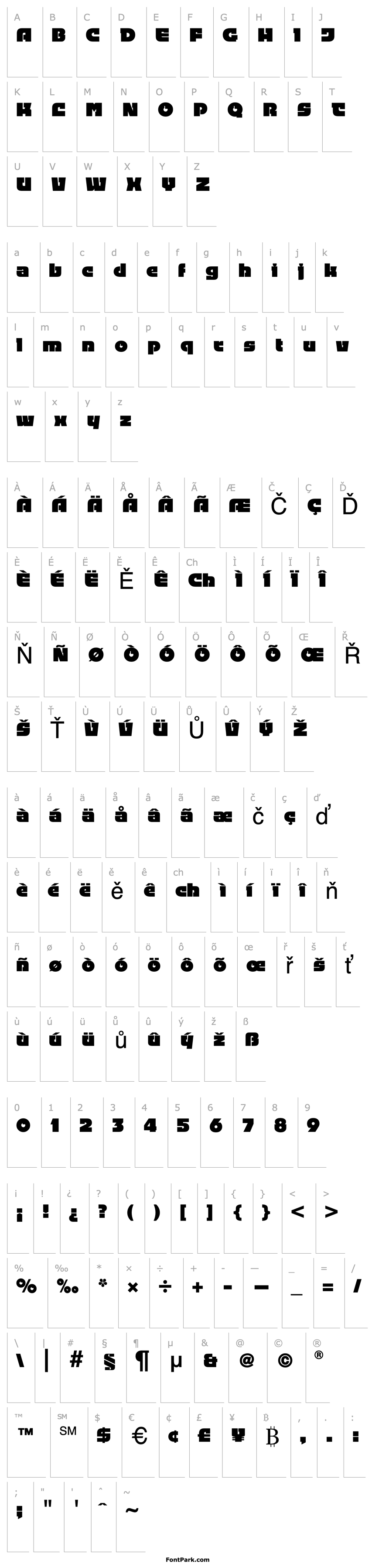 Přehled LinotypeFehrle Display