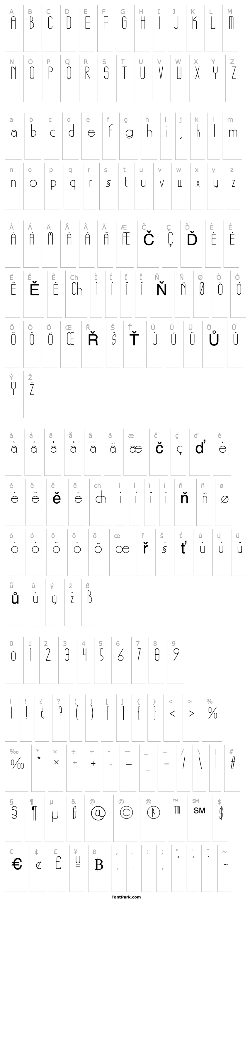 Overview LinotypeFunnyBones Two