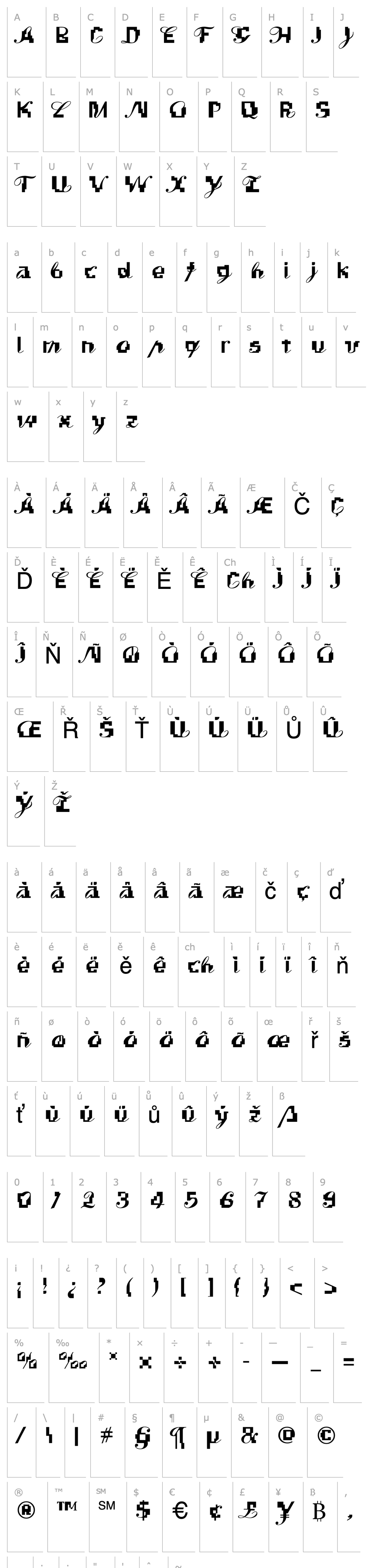 Overview LinotypeKonflikt