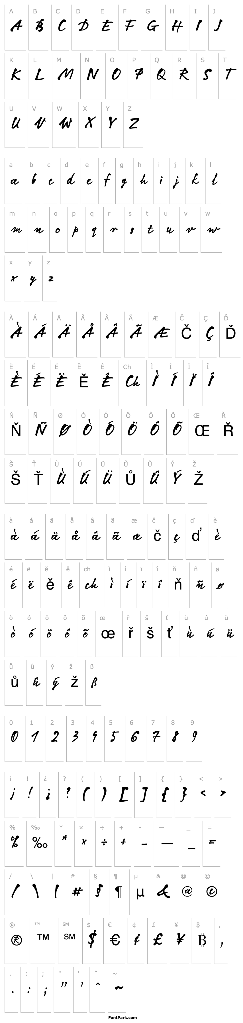 Overview LinotypeNotec-Regular