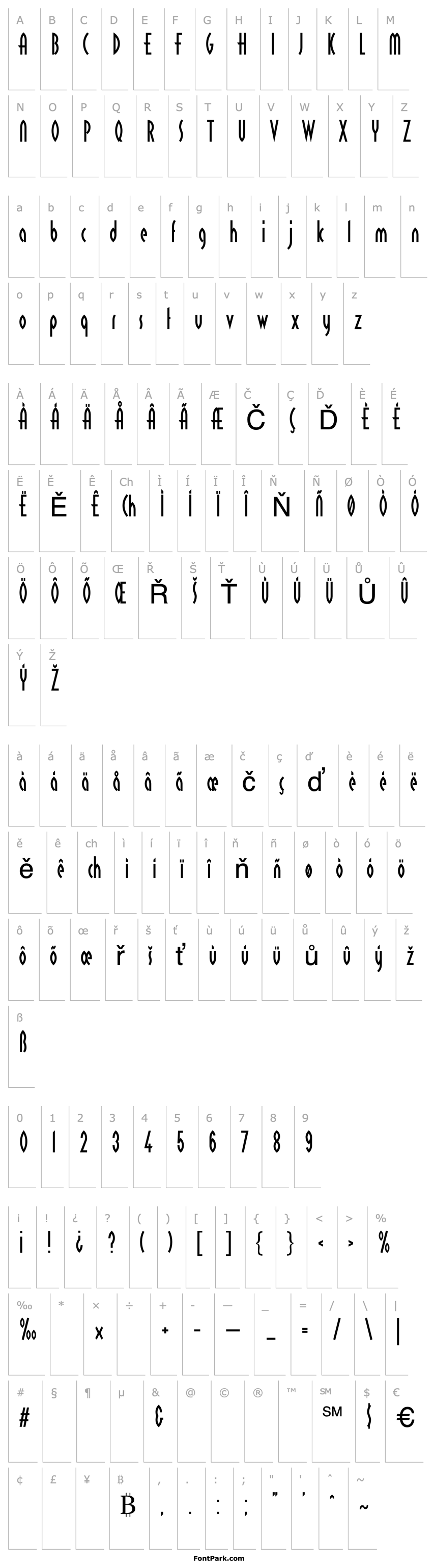 Přehled LinotypeReducta