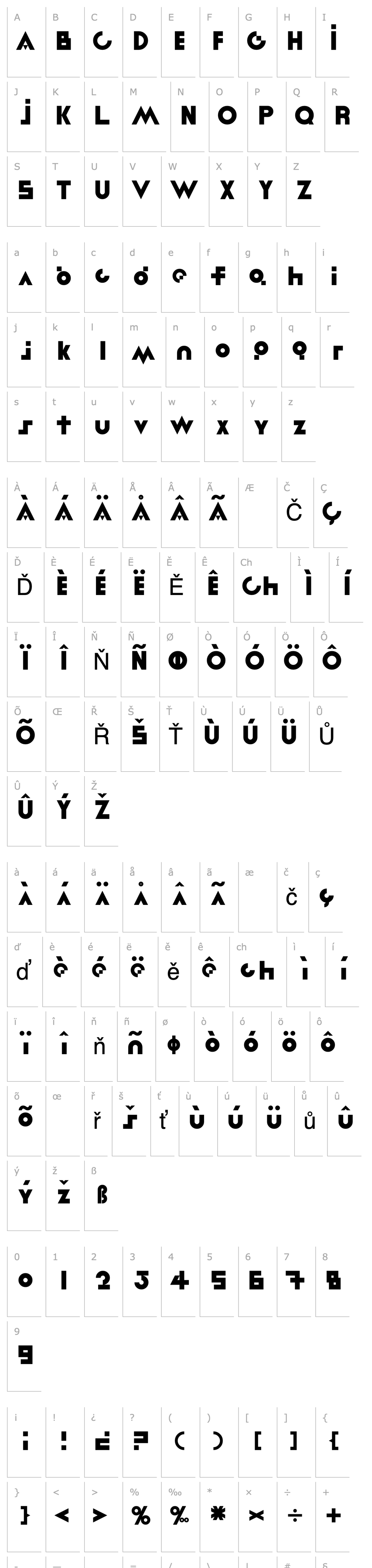 Overview LinotypeReneeDisplay Types