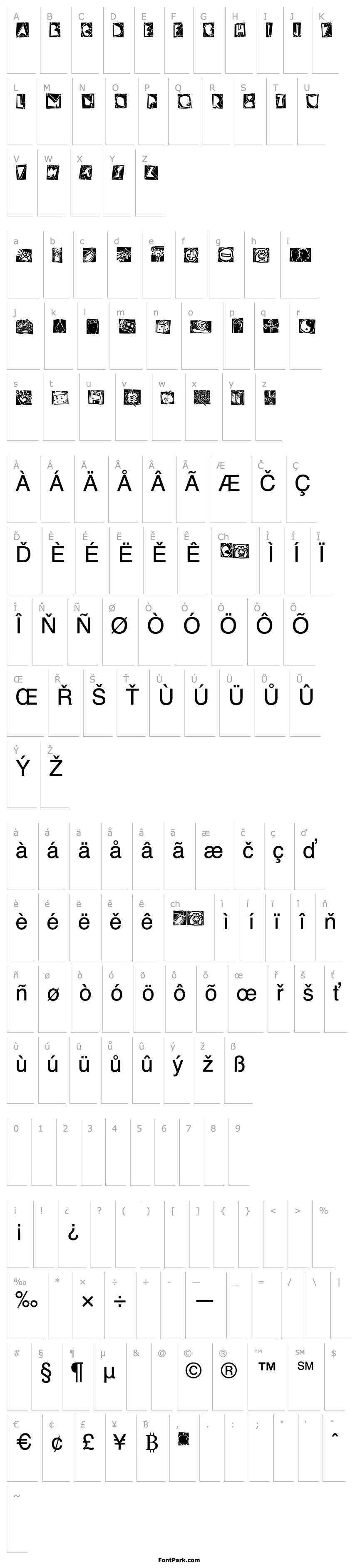 Overview LinotypeScrap Bonus