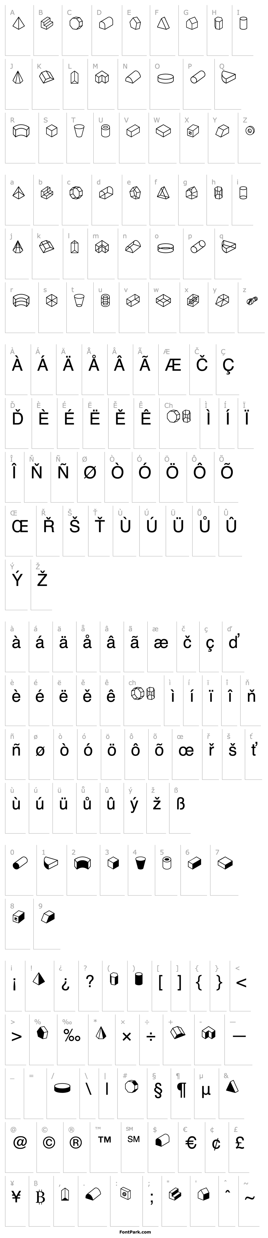 Přehled LinotypeShapeshifter