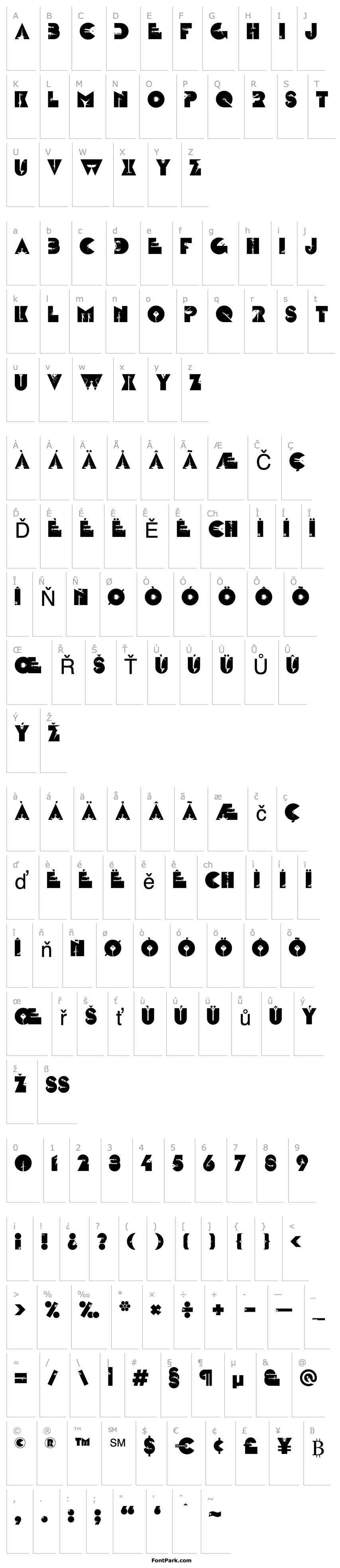 Overview LinotypeZootype Water